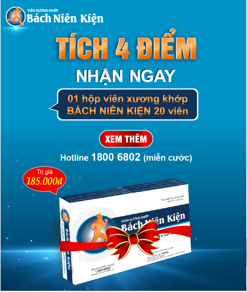 Banner tích điểm Bách Niên Kiện trên Mobile